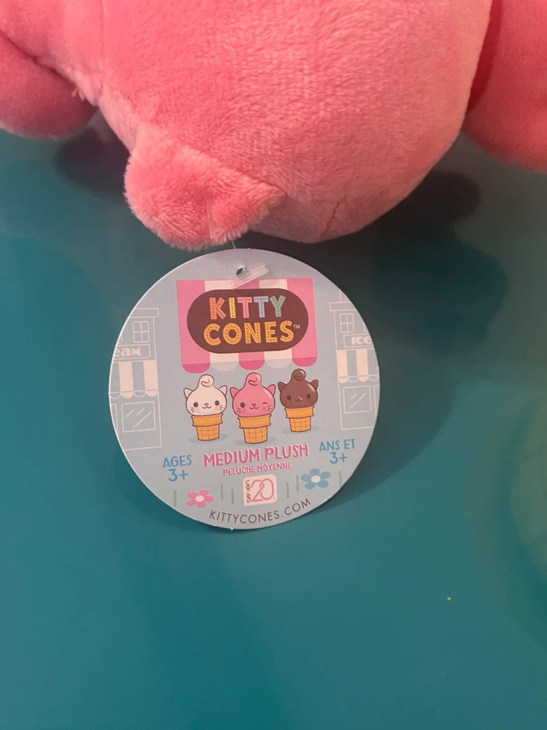 🍦RARE NEW Kitty Cones Plush Collectible Ice Cream Kitty image indicator(8)
