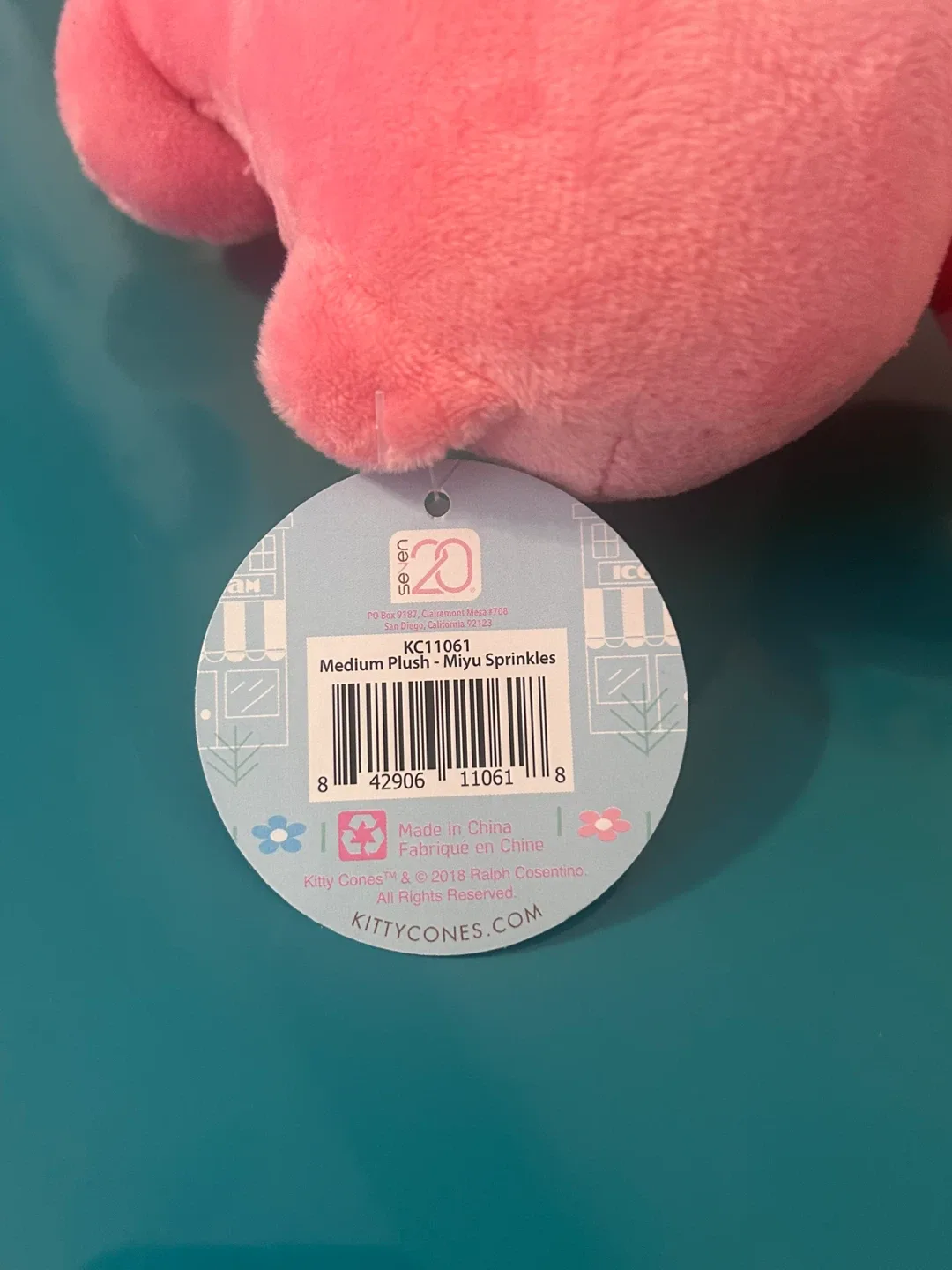 🍦RARE NEW Kitty Cones Plush Collectible Ice Cream Kitty image indicator(9)