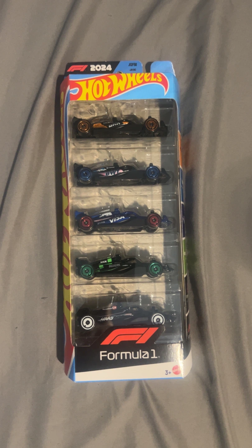 F1 Hotwheels 5 Pack, Diecast 1:64