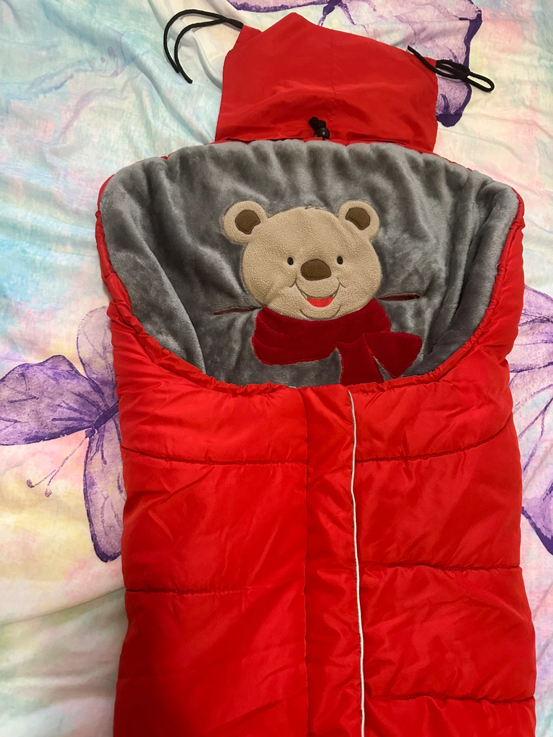 Orzbow Warm Bunting bag for stroller - Red - photo 2
