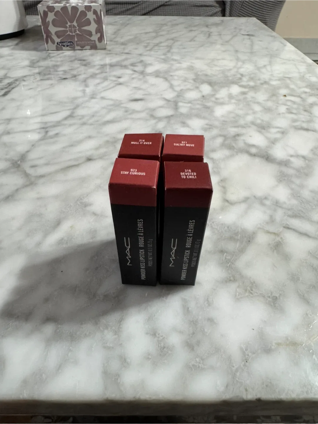 MAC Lipsticks 19 Shades Brand New in the Box image indicator(2)
