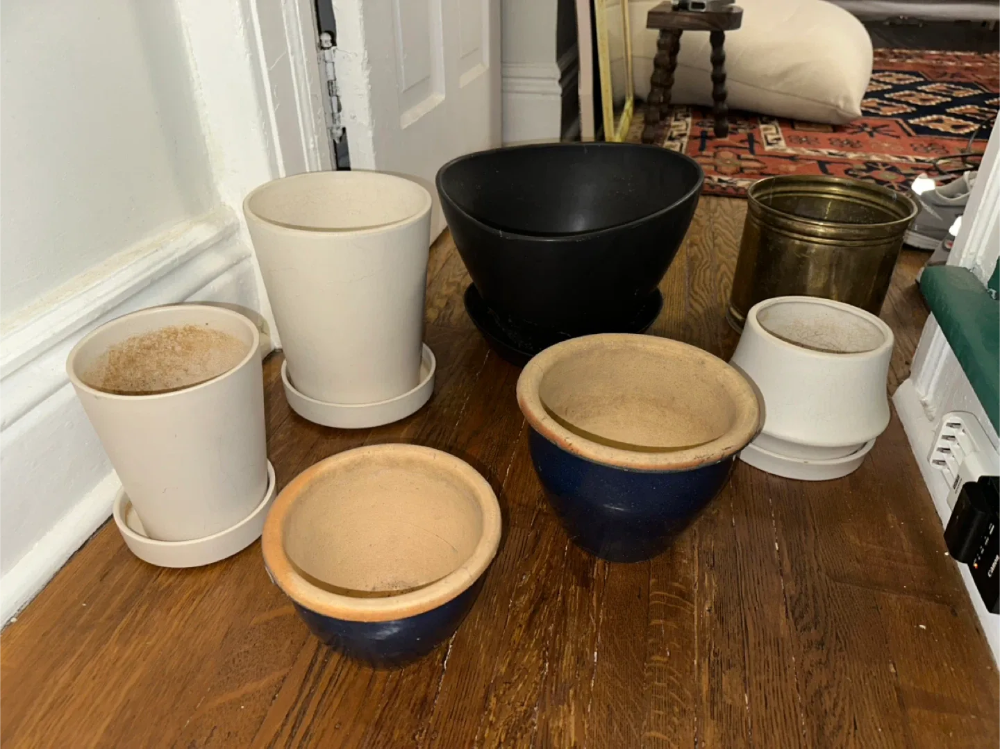 Assorted Ceramic Plant Pots