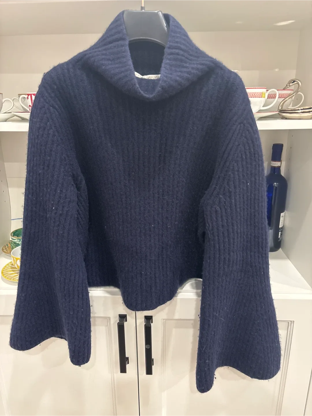 Stella McCartney Navy Blue Sweater - Size 40