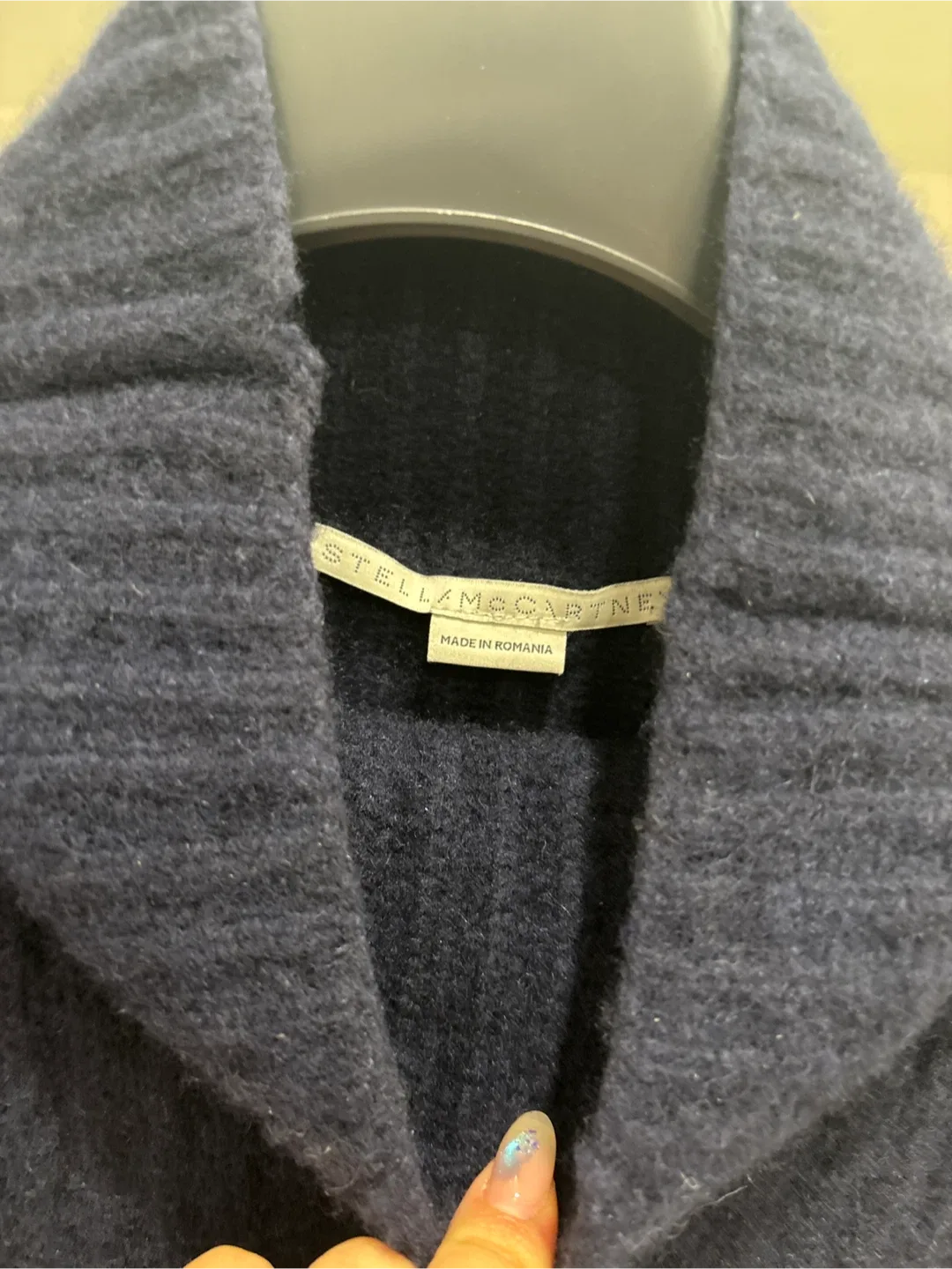 Stella McCartney Navy Blue Sweater - Size 40 image indicator(2)