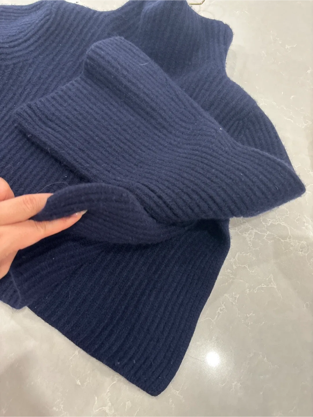 Stella McCartney Navy Blue Sweater - Size 40 image indicator(3)