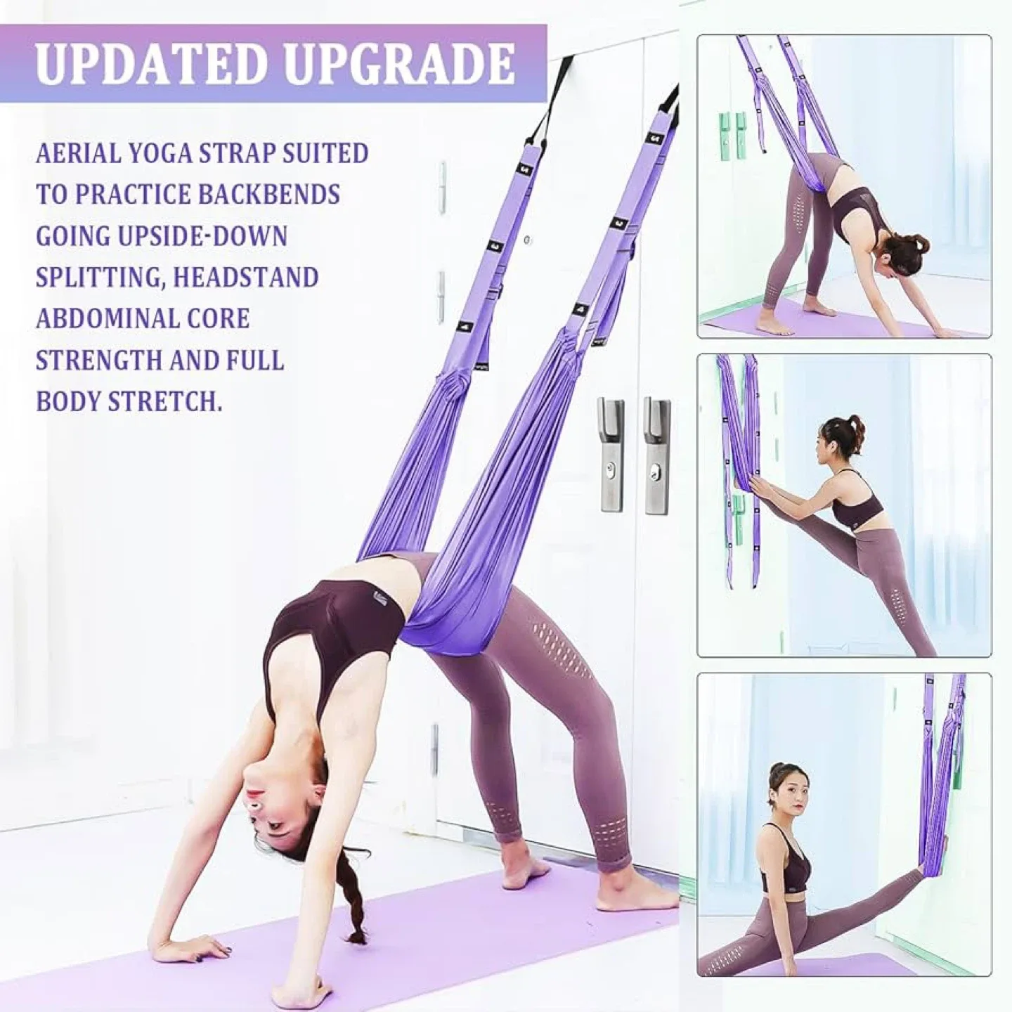 Yoga stretching strap image indicator(3)
