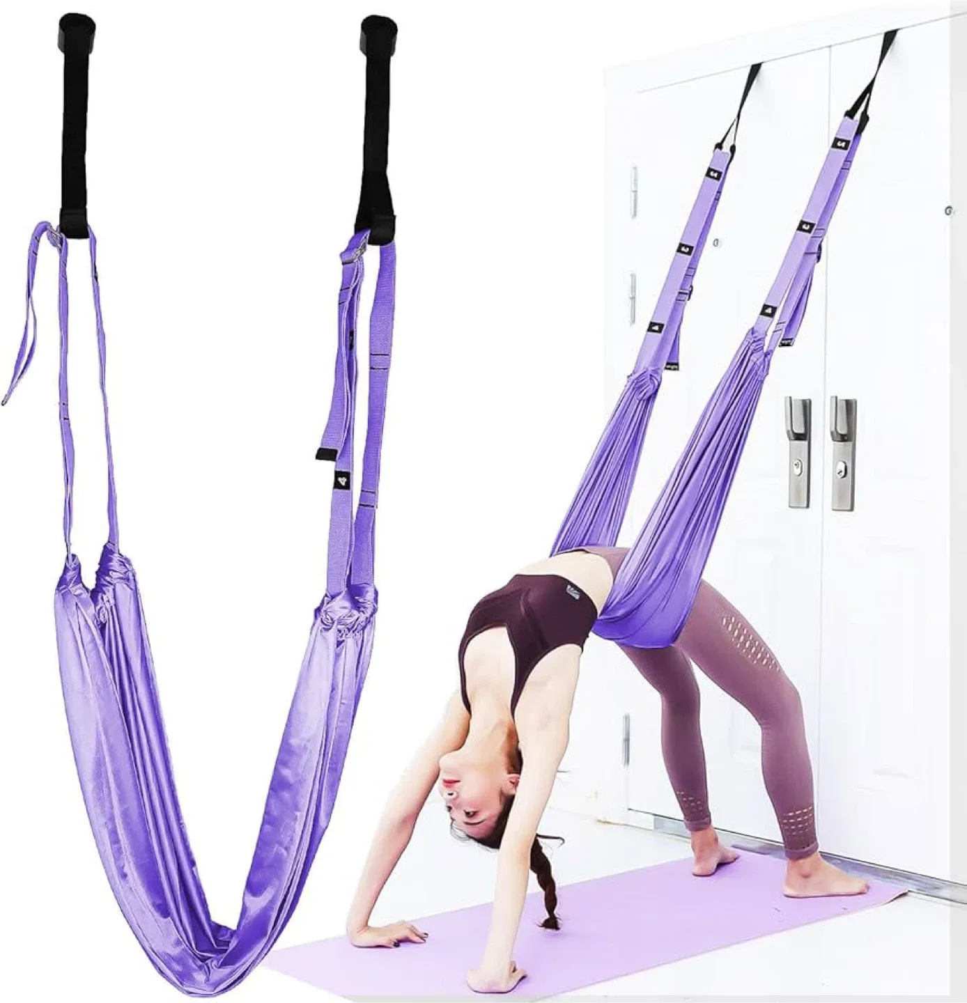 Yoga stretching strap