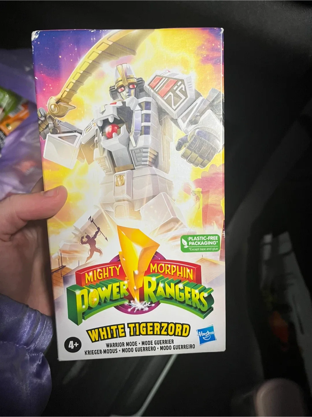 Mighty Morphin Power Rangers White Tigerzord