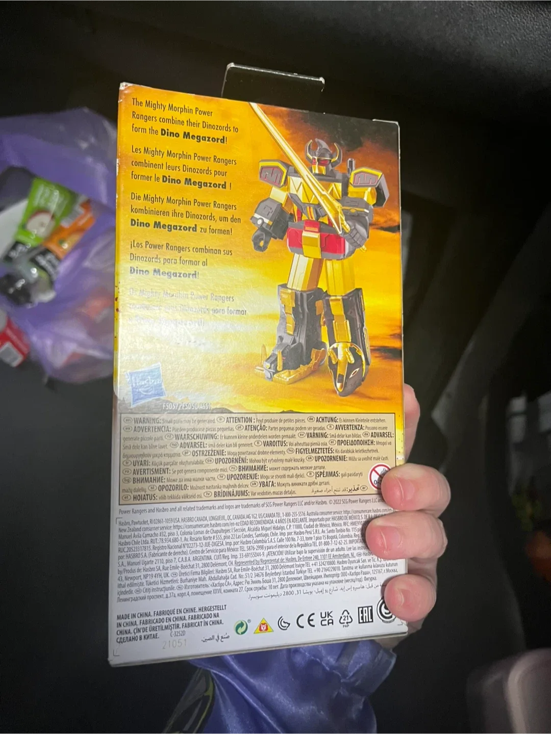 New Mighty Morphin Power Rangers Dino Megazord image indicator(3)