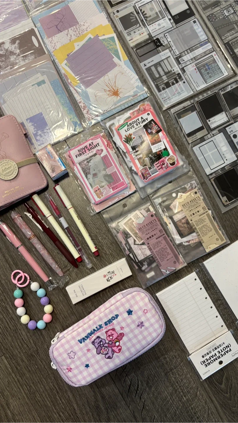 Stationery Bundle: Planner, Pens, Stickers & More!