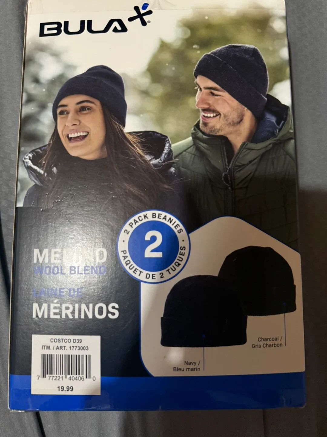 TWO Merino Wool Beanies image indicator(2)
