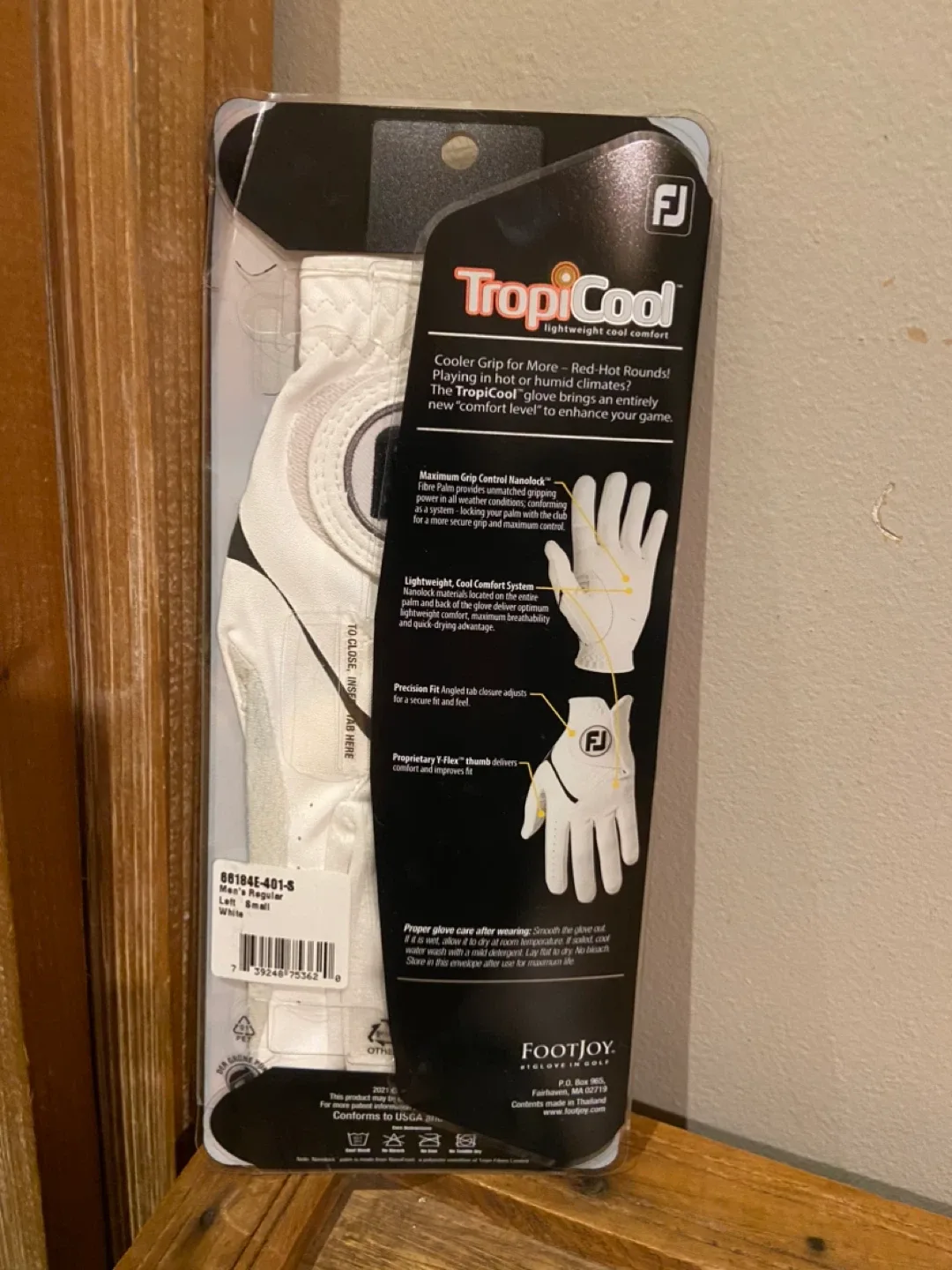 New Footjoy Tropicool Golf Glove Left Men’s Small image indicator(6)