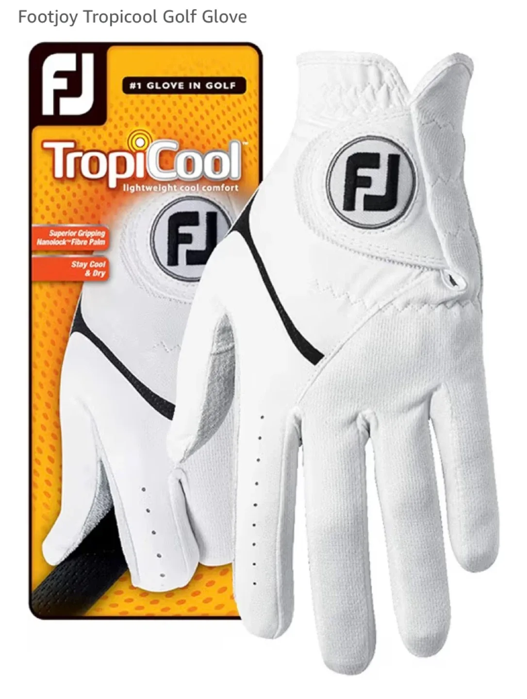 New Footjoy Tropicool Golf Glove Left Men’s Small