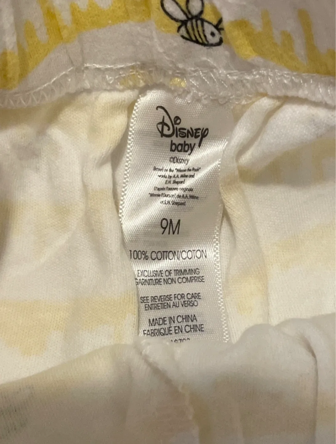 Disney Baby Winnie the Pooh Outfit, 9M image indicator(2)