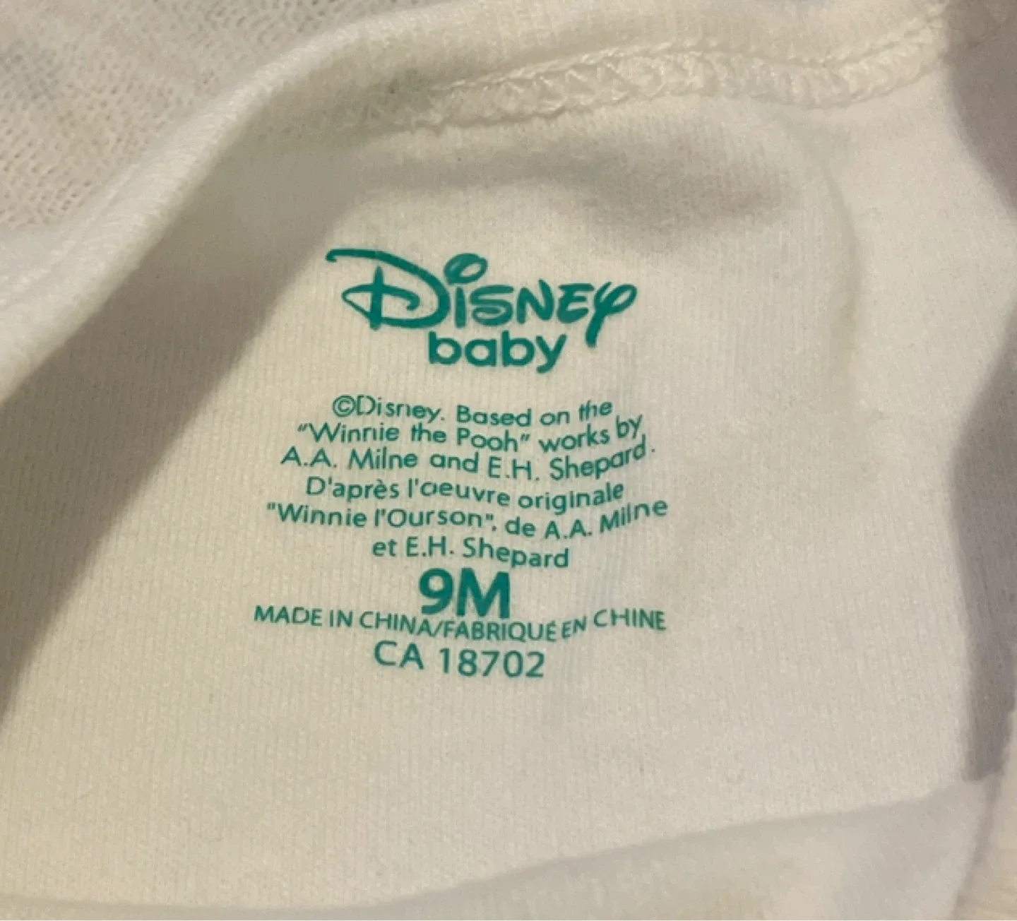 Disney Baby Winnie the Pooh Outfit, 9M image indicator(3)