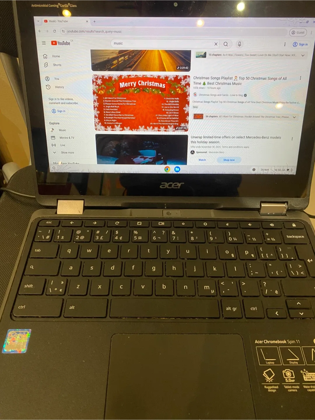 Acer Chromebook Spin 11 - AS IS image indicator(4)