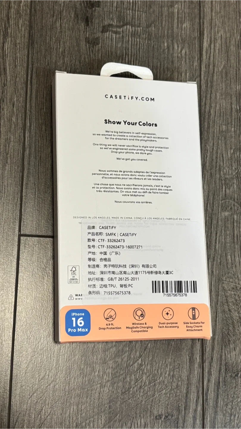 SMFK Casetify photo case: iPhone 16 Pro Max image indicator(3)