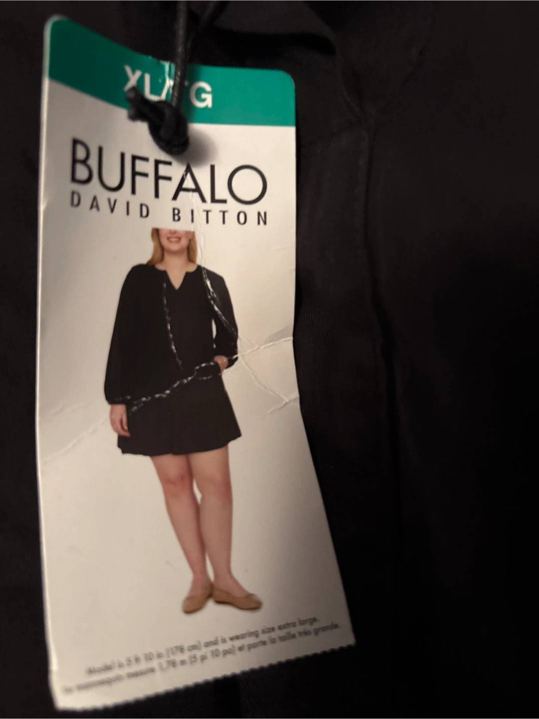 Buffalo David Bitton Black Dress - XL/TG - photo 2