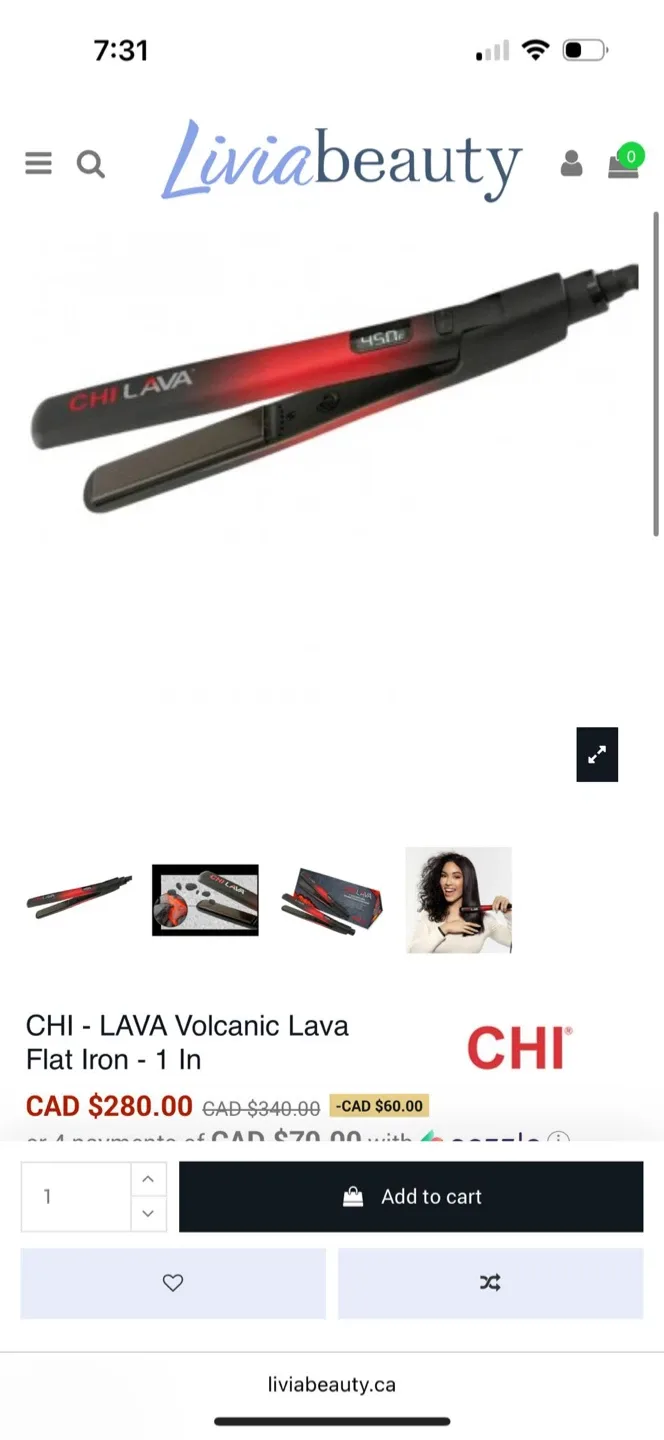 CHI Lava Hair Dryer & Straightener Set image indicator(8)