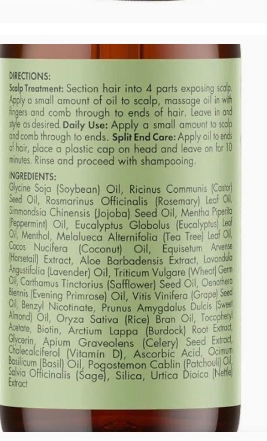 Mielle Rosemary Mint Scalp & Hair Strengthening Oil image indicator(2)