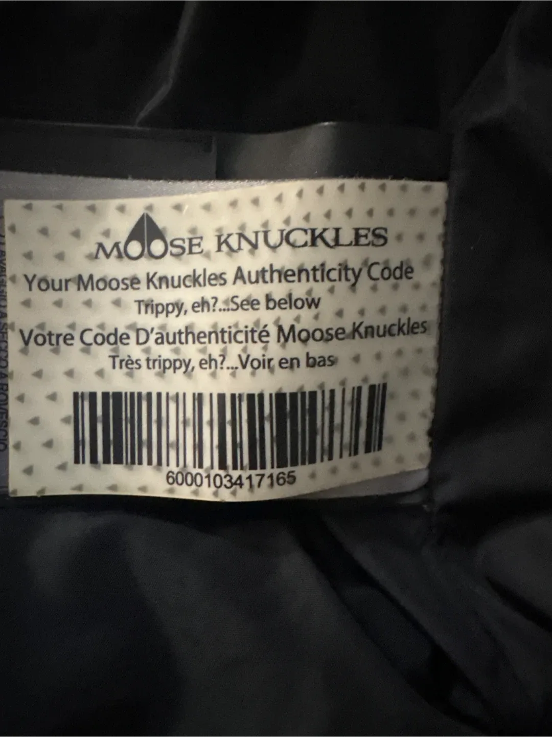 Moose Knuckles 3Q Navy Blue Jacket (Medium) image indicator(4)