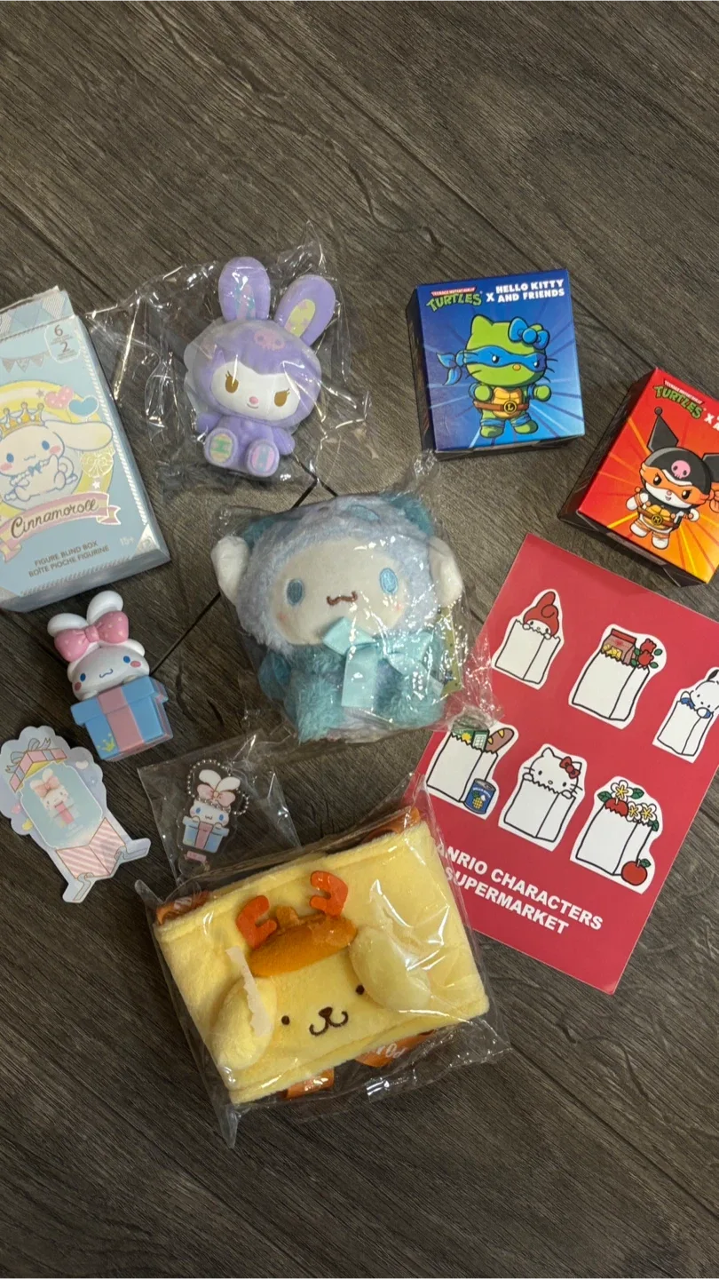 Sanrio Cinnamoroll, Kuromi, Pompompurin image indicator(3)