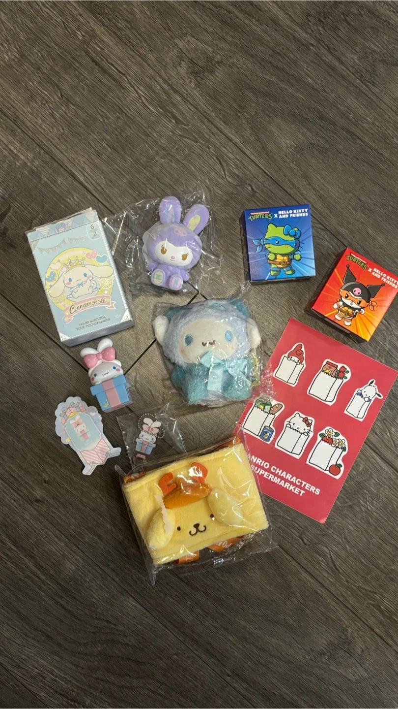 Sanrio Cinnamoroll, Kuromi, Pompompurin image indicator(2)