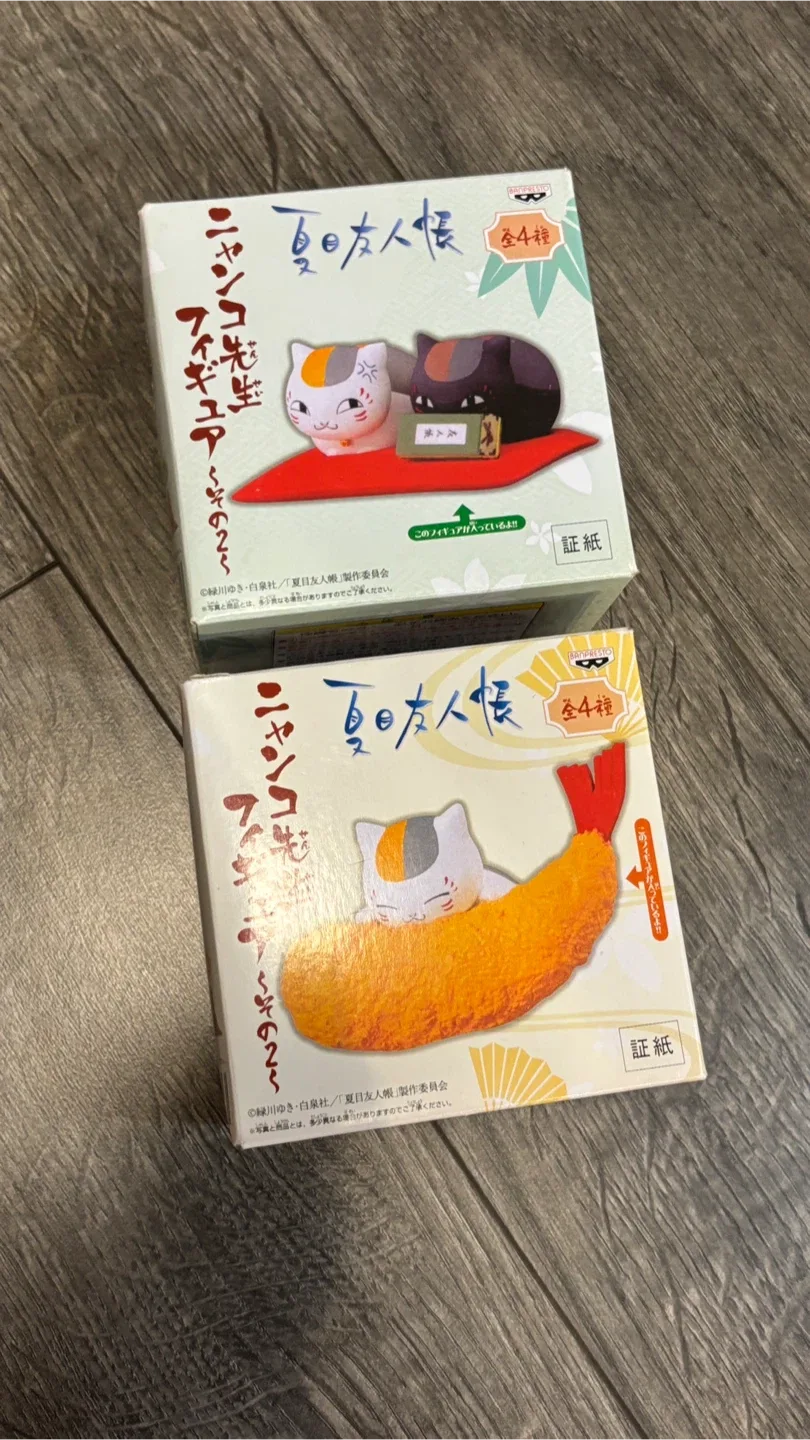 Rare Natsume's Book of Friends cat Figures image indicator(2)