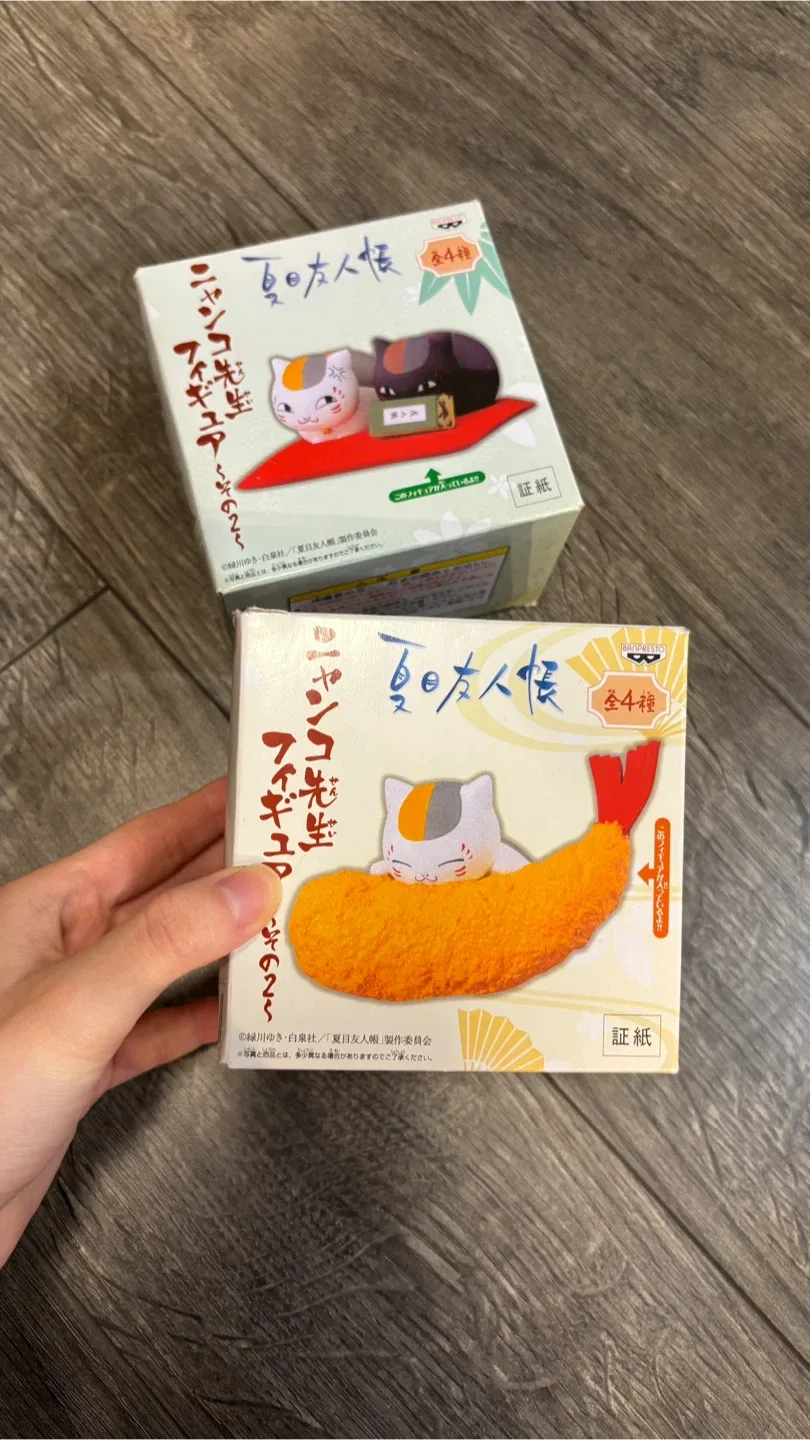 Rare Natsume's Book of Friends cat Figures