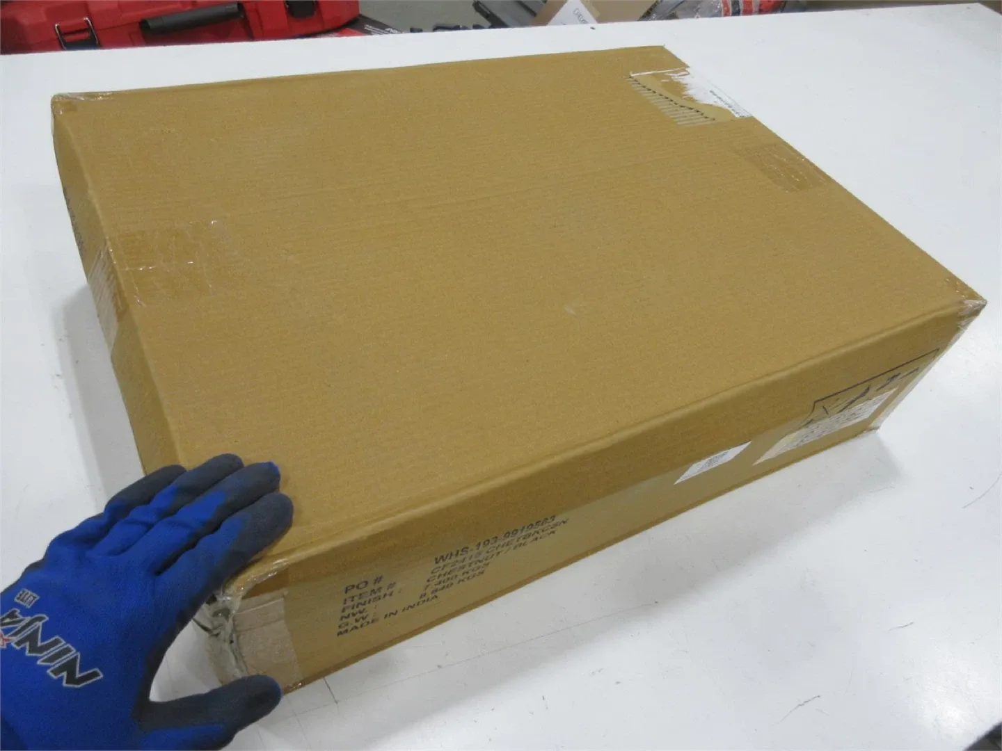 Chestnut/Black Bar Stools - New in Box! image indicator(3)