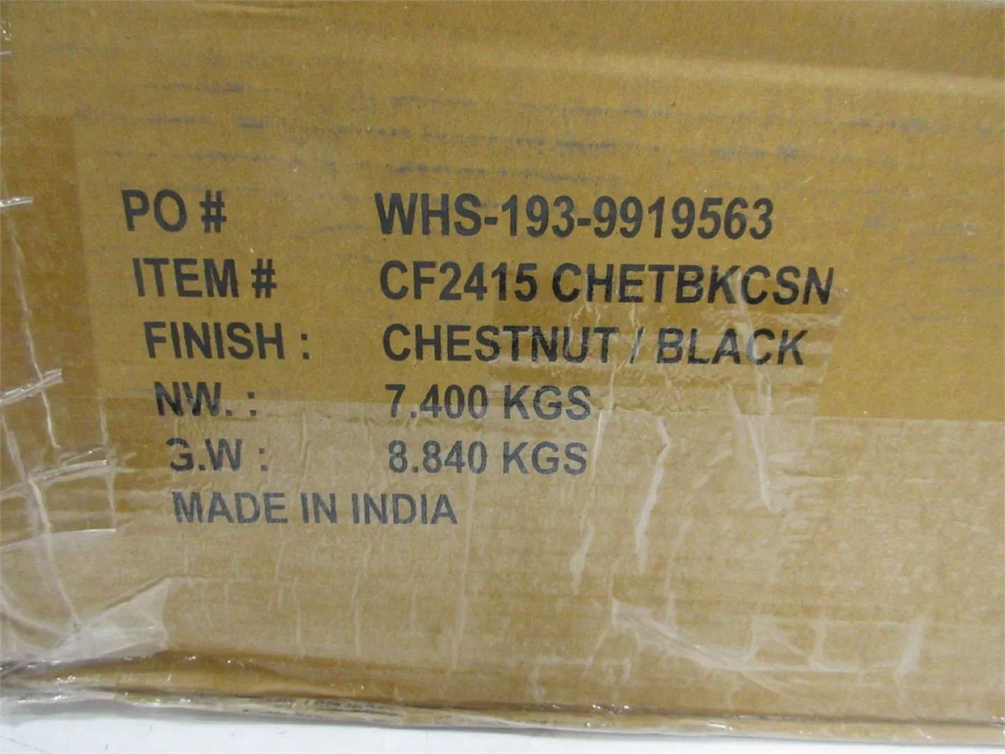 Chestnut/Black Bar Stools - New in Box! image indicator(5)