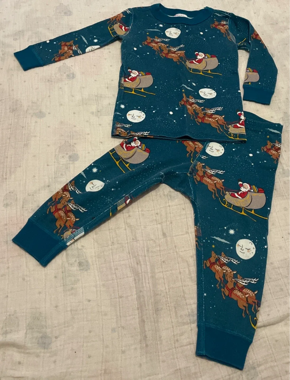 Hanna Andersson Organic Cotton Pajamas 18-24 Months