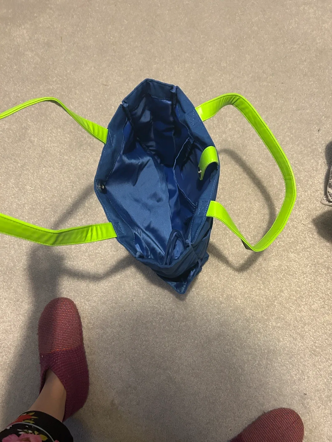 Luzz Pickleball Blue Tote Bag image indicator(3)