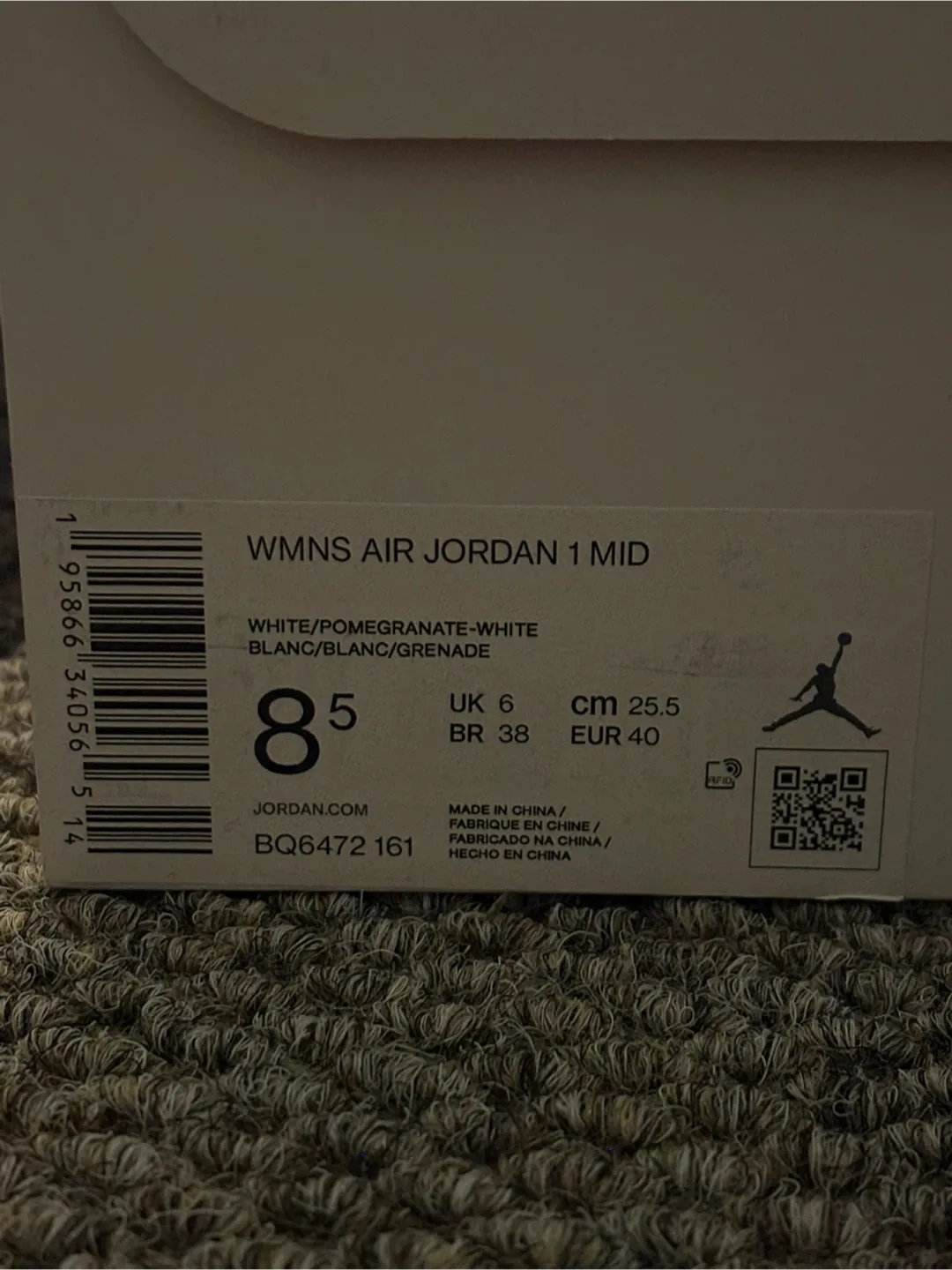 Jordan 1 Mid Reverse Chicago Women’s 8.5 image indicator(5)