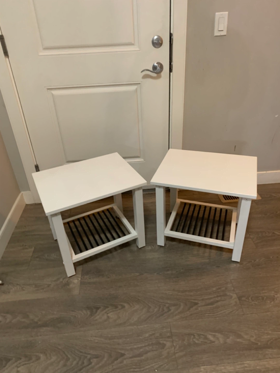 White Side Tables (Set of 2) - photo 5