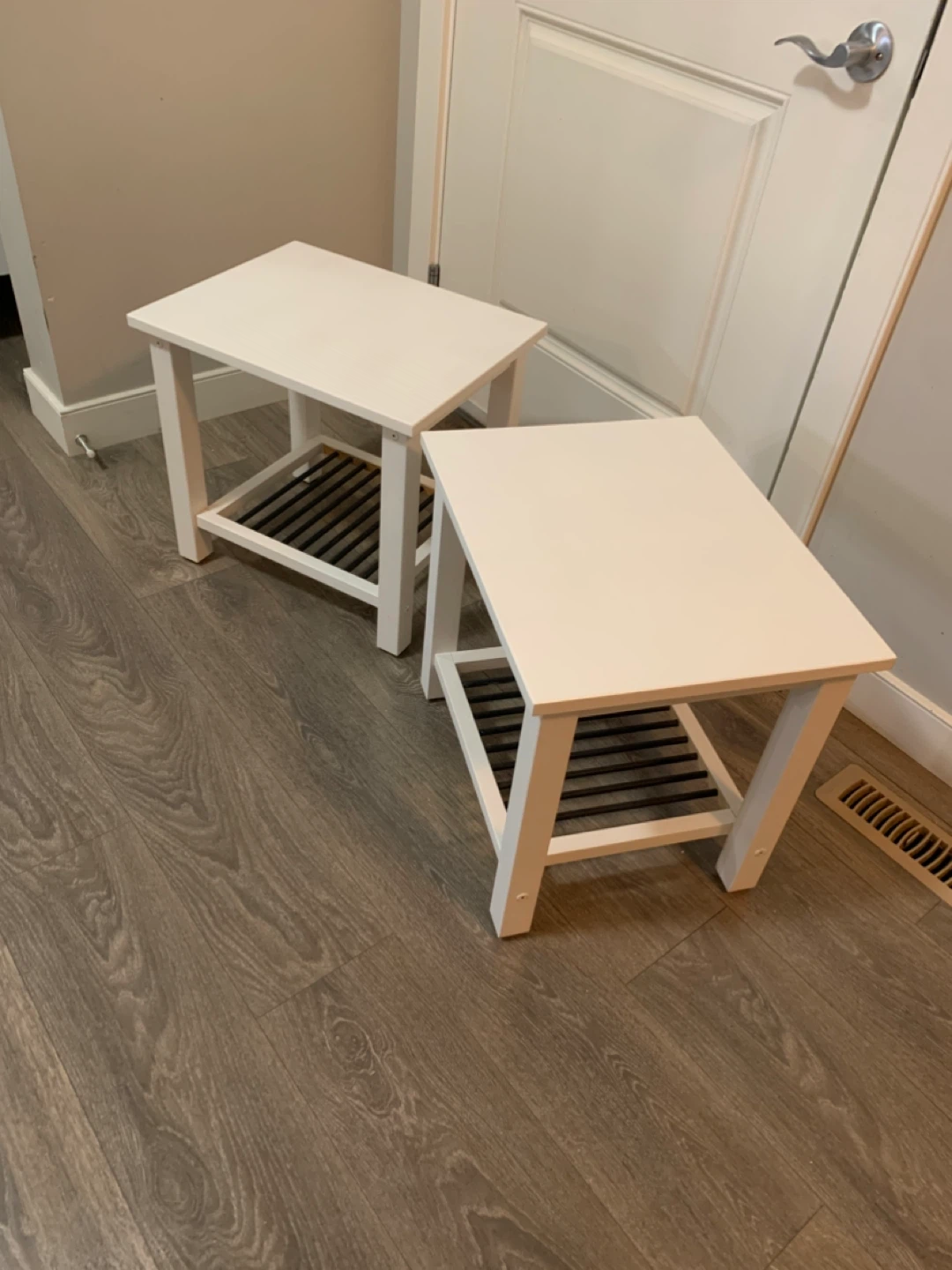White Side Tables (Set of 2) - photo 3