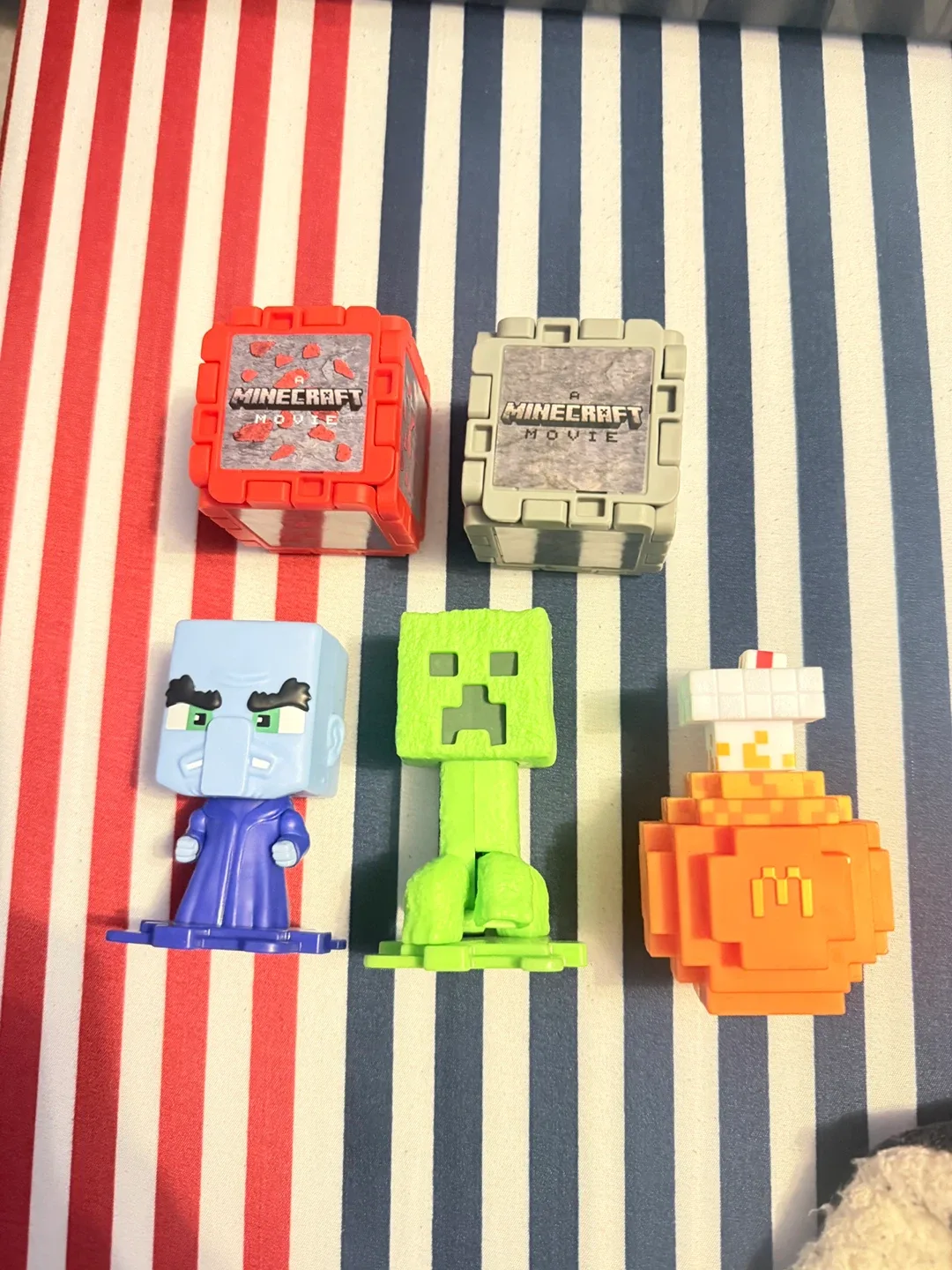 Minecraft Movie Figure Lot