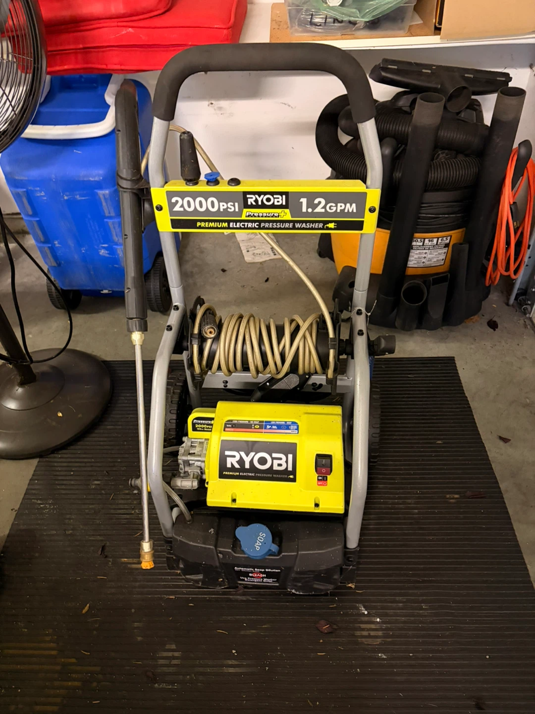 Ryobi 2000 PSI Electric Pressure Washer