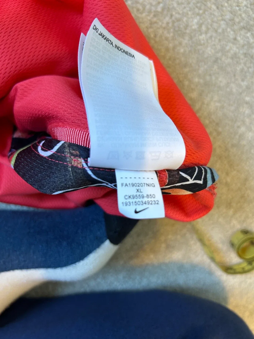 VINTAGE/RARE NIKE Graphic Mesh Jersey Dress - Streetwear XL 🔥 image indicator(10)