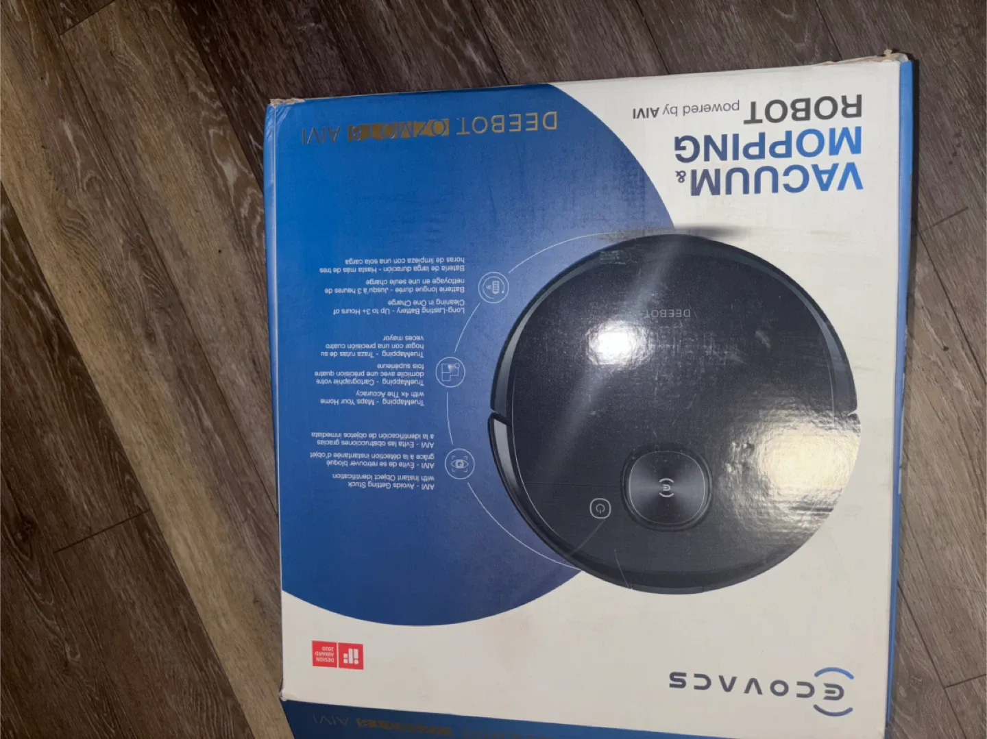 Ecovacs Deebot Ozmo Robot Vacuum & Mop