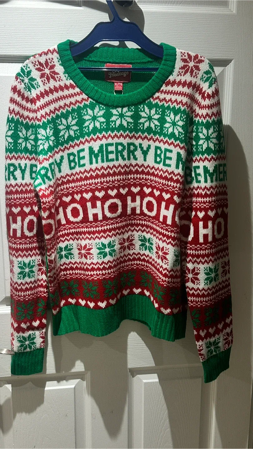 Heritage Christmas Sweater - Size XL/TG
