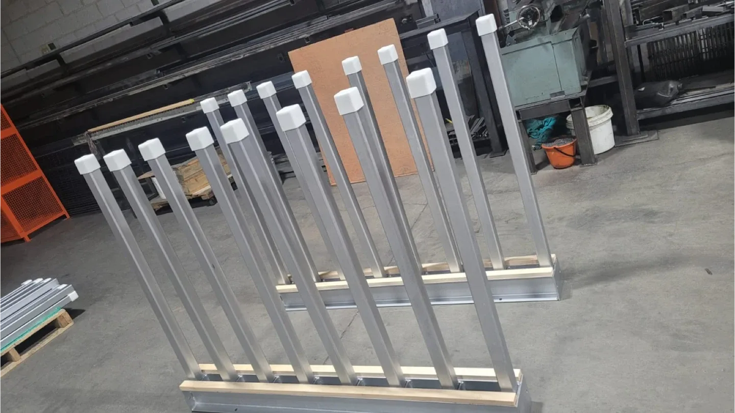 Granite slab rack and A-frame for sale image indicator(2)