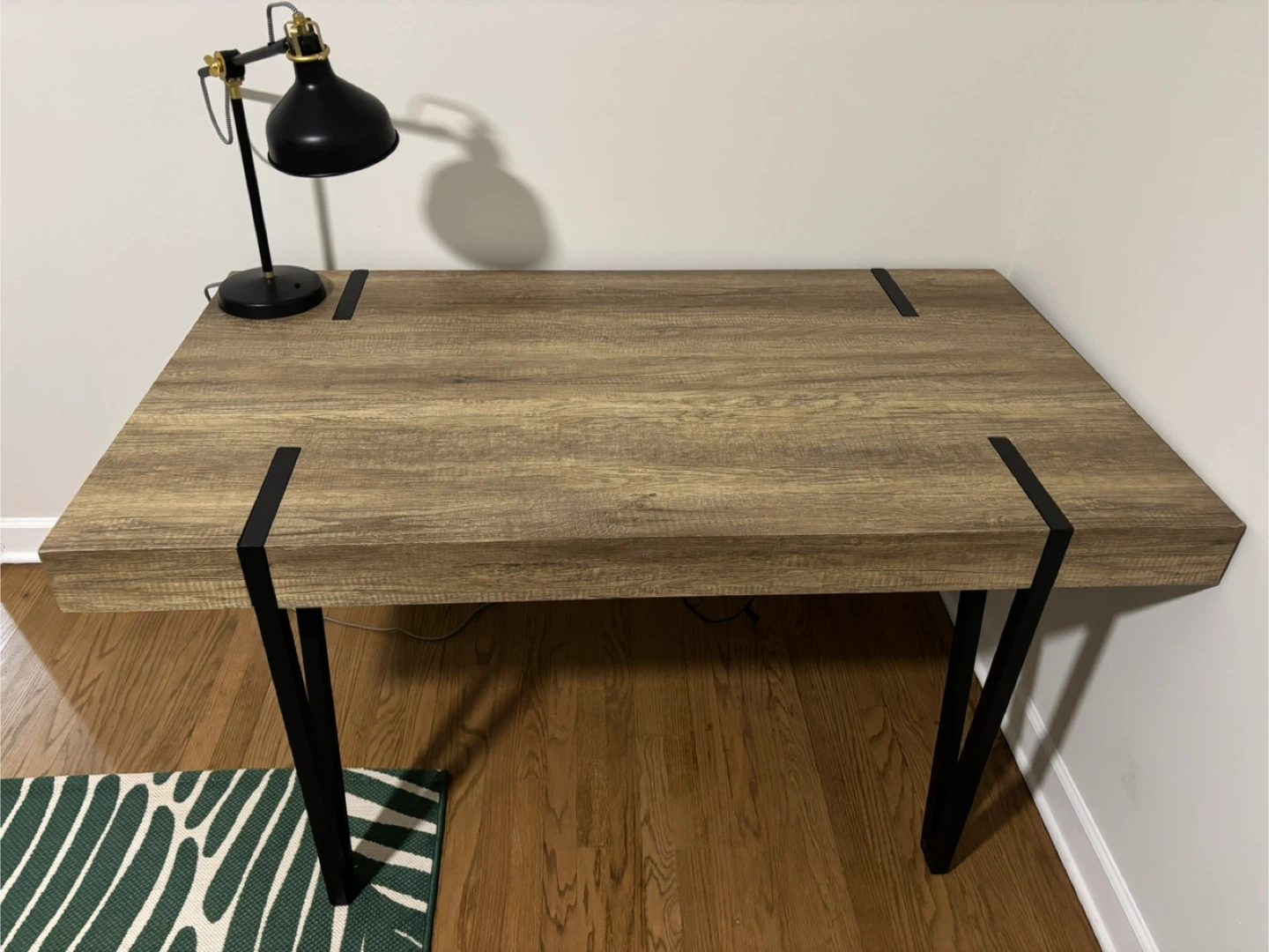 Wood and Metal Desk - photo 3