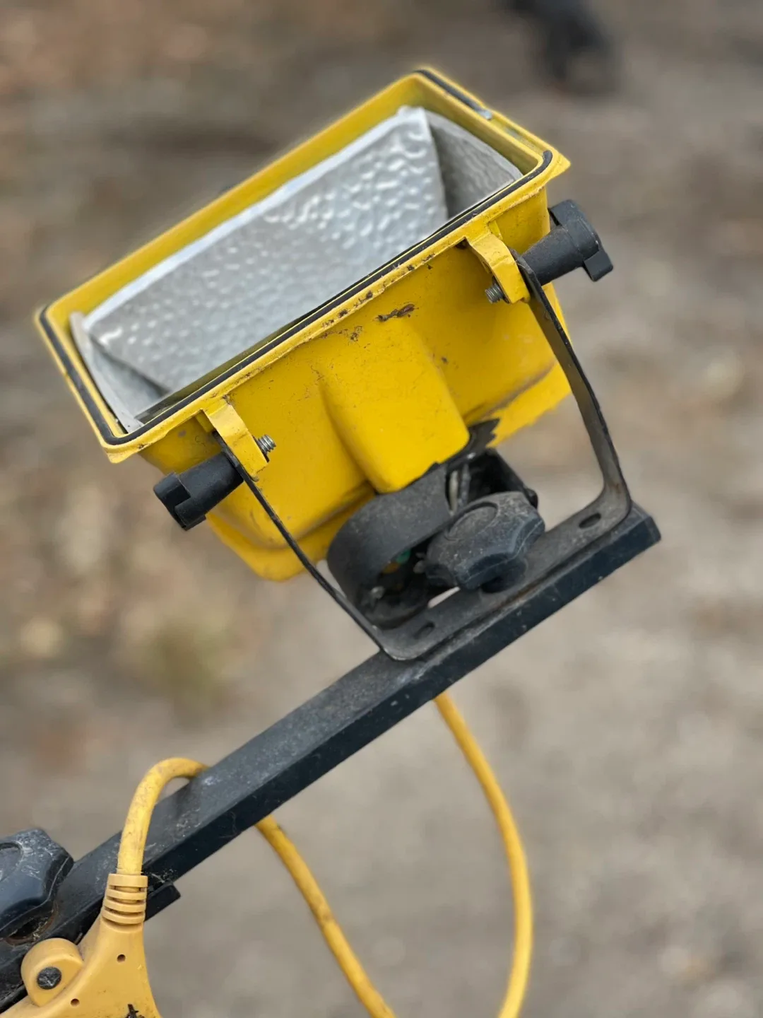 Yellow Work Light with Tripod