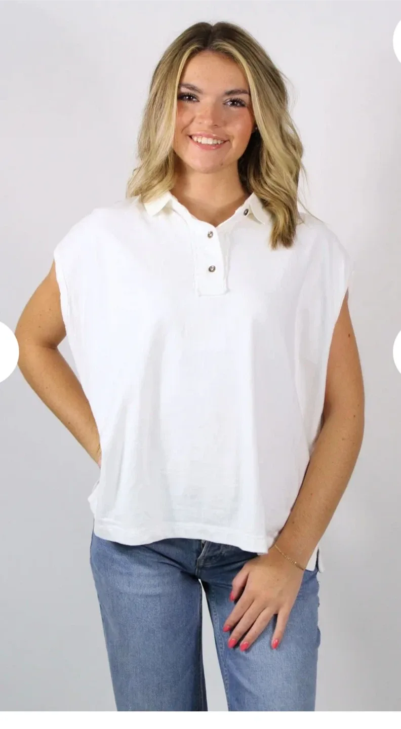 We The Free Polo Top - Size XS