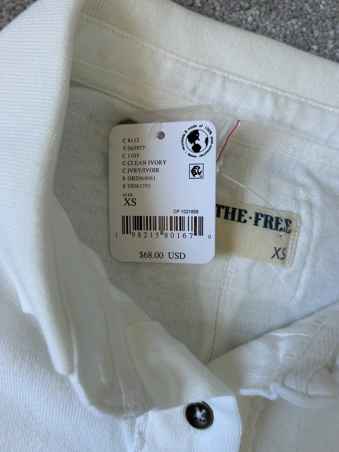 We The Free Polo Top - Size XS image indicator(5)