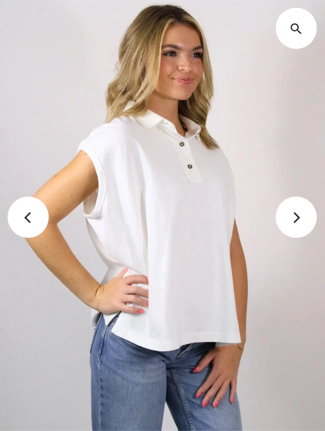 We The Free Polo Top - Size XS image indicator(2)