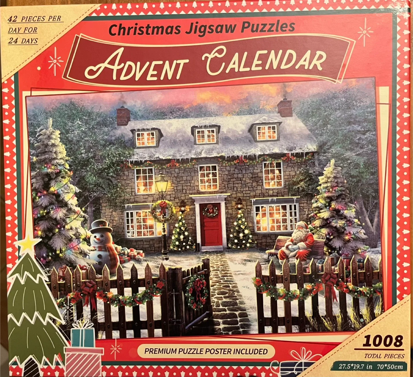 Christmas Jigsaw Puzzle Advent Calendar - New!