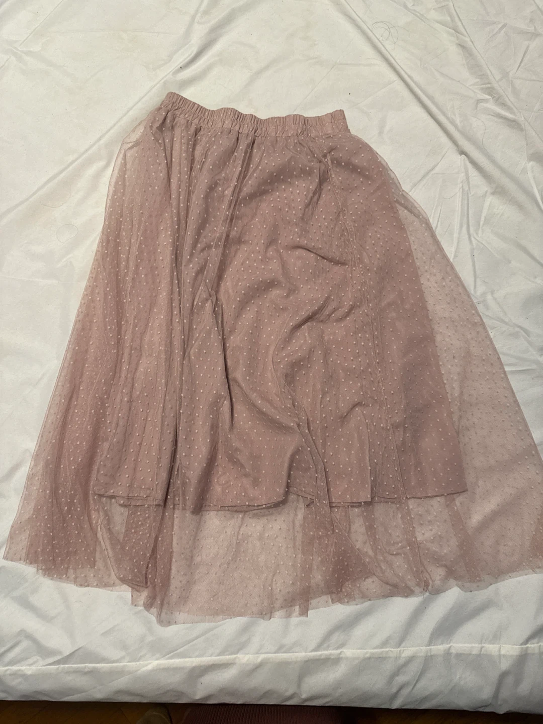 Pink Polka Dot Tulle Skirt - photo 2