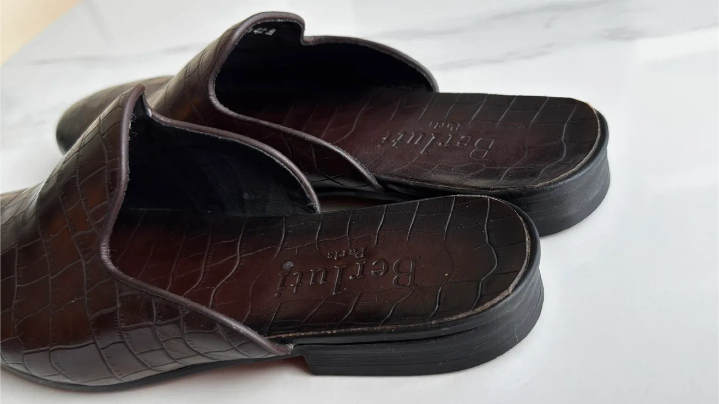 BERLUTI Leather Mules Men image indicator(5)